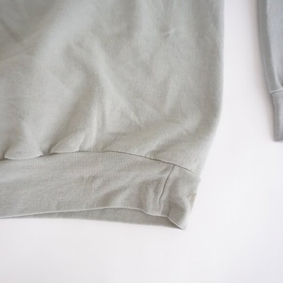 Vintage Hanes Sage Cotton Blend Cat Kittens Embroidery Sweater Grandmacore S - Picture 8 of 13